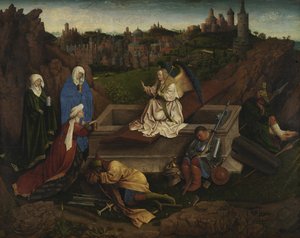 Les Trois Maries au tombeau - Jan van Eyck